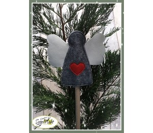 Stickserie ITH - Engel Steckerfigur & Anhänger